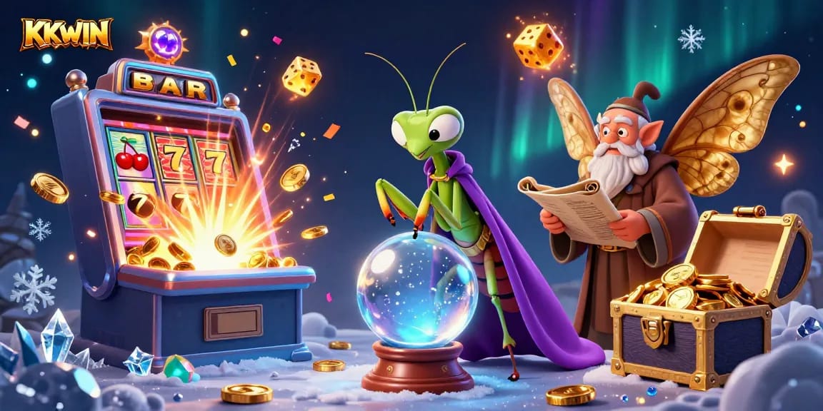 Spin the reels at KKWIN with fortune and fortune tellers bursting with excitement and treasures.