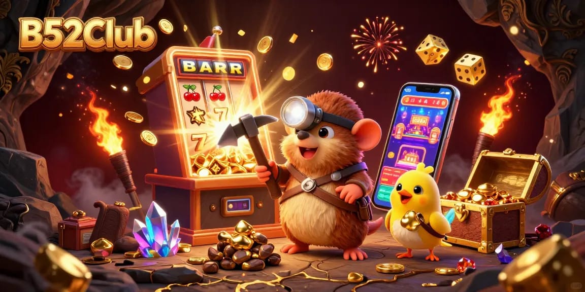 B52Club invites gamblers into an exciting casino adventure with vibrant games, treasure, and rewards.
