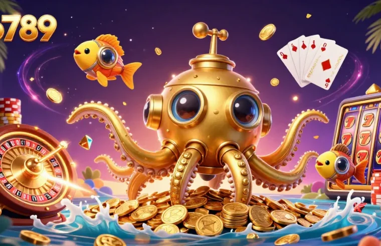 Experience thrilling gameplay at alo789 with a dynamic blend of casino elements and vibrant gold coins.